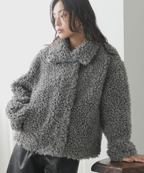 プードルボアジャケット