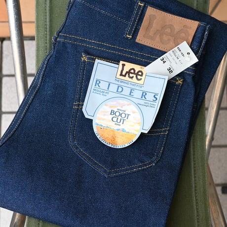 deadstock 90s Lee 202 ブーツカット 38×32 濃紺 90s Lee USA製 202-0389