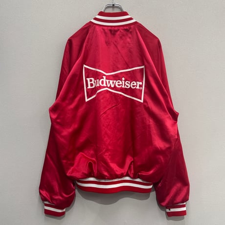 Budweiser(80-90s) / SATIN JACKET / USA製