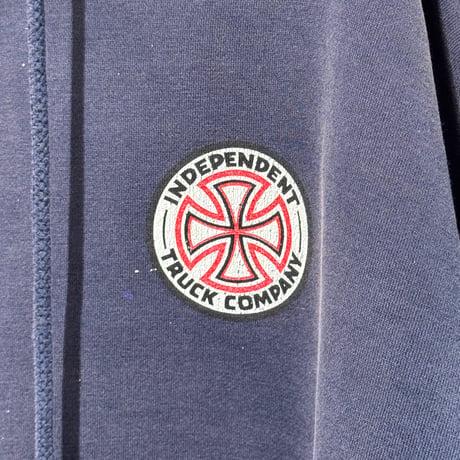 INDEPENDENT(90s) / IRON CROSS LOGO HOODIE(L)
