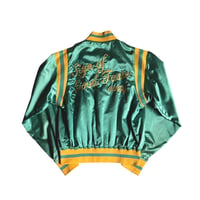 90's "Coca-Cola" Official Satin Jacket(L)