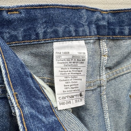 carhartt / DENIM PANTS(33×30)