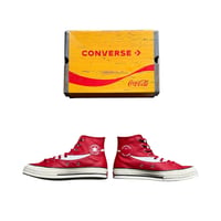 海外限定 "CONVERSE × Coca-Cola" CT70 HI(27.5)