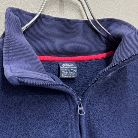 POLO by RALPH LAUREN(90s) / HALF ZIP FLEECE(XL)