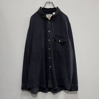 Levi's(90s) / RED TAB - BLACK DENIM SHIRT(XXL)