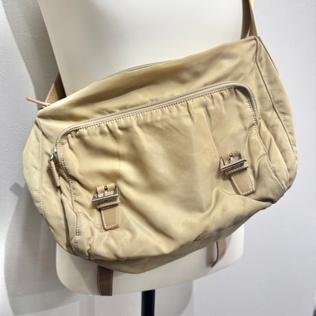 PRADA(90-00s) / TESSUTO NYLON MESSENGER BAG / ITALY製