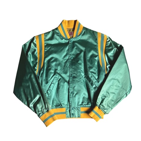 90's "Coca-Cola" Official Satin Jacket(L)