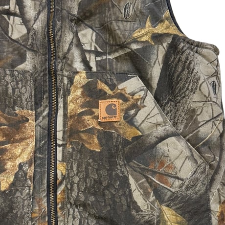 00's USA製 "carhartt" Realtree Duck Vest (M)