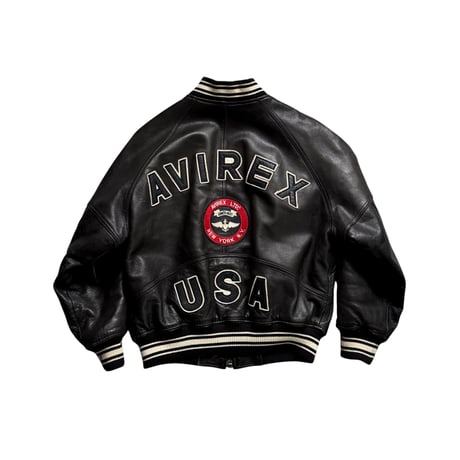"AVIREX" AVIREX USA Varsity Jacket (XS)