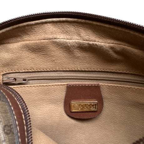 70-80's "GUCCI" GG Shoulder Bag