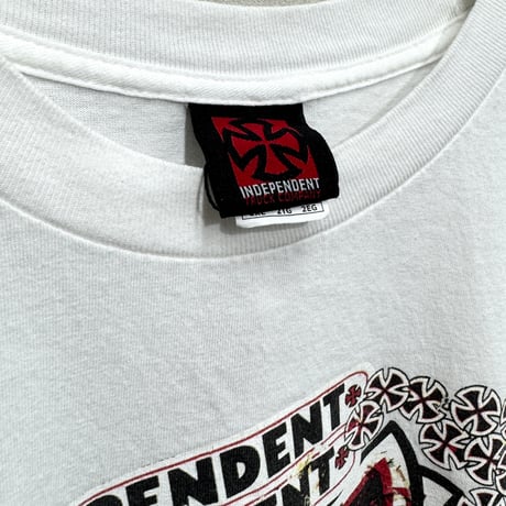 INDEPENDENT(90s) / STICKER LOGO TEE(XXL) MEXICO製