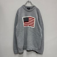 POLO JEANS CO.(90-00s) / US FLAG KNIT SWEATER(L)