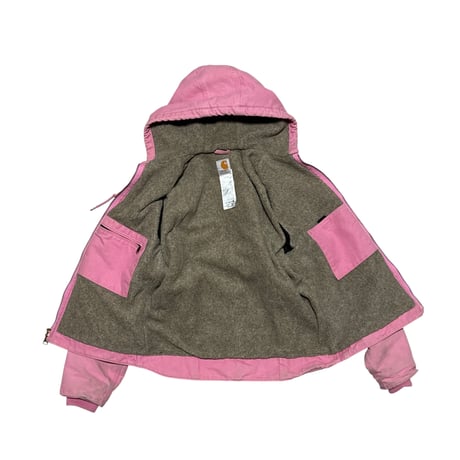 10's メキシコ製 "carhartt" 'Pink' Sierra Jaket (S)