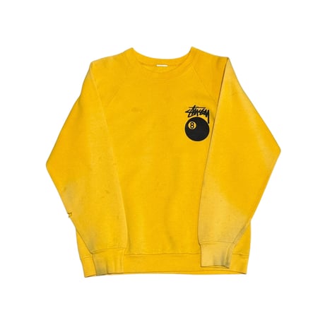 80's "Bootleg Stussy" 8Ball Raglan Sweat