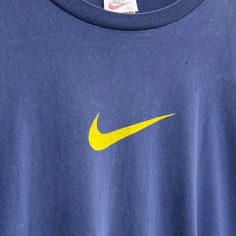 NIKE(90s) / BIG SWOOSH TEE(XL) USA製