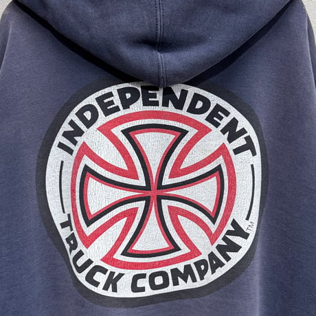 INDEPENDENT(90s) / IRON CROSS LOGO HOODIE(L)