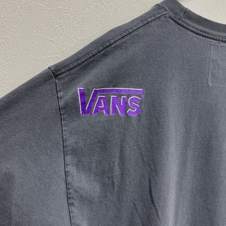 VANS(00s) / BARBED WIRE LOGO TEE(L) MEXICO製
