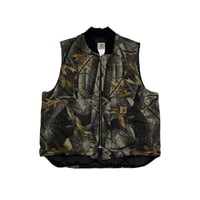 00's USA製 "carhartt" Realtree Duck Vest (L)