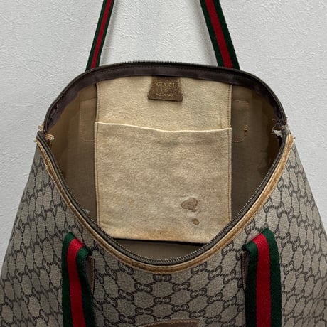 GUCCI PLUS(60-70s) / GG PLUS PVC TOTE BAG