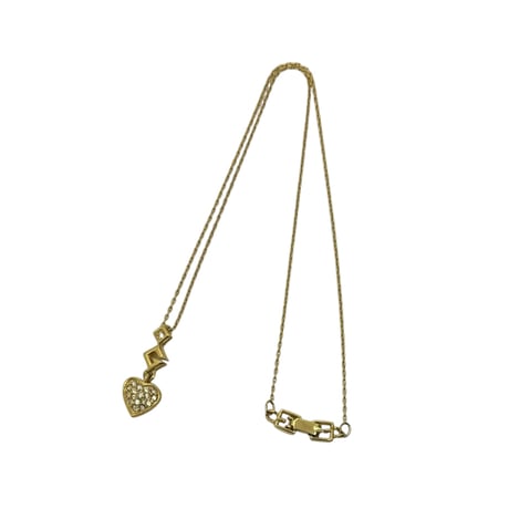 80-90's "GIVENCHY" Rhinestone ♡ Necklace