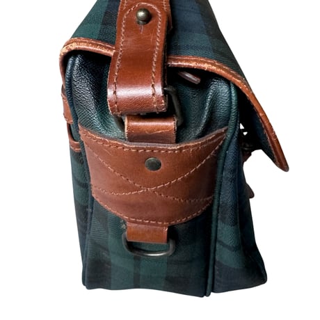 90's "POLO RALPH LAUREN" Black Wathc Shoulder Bag
