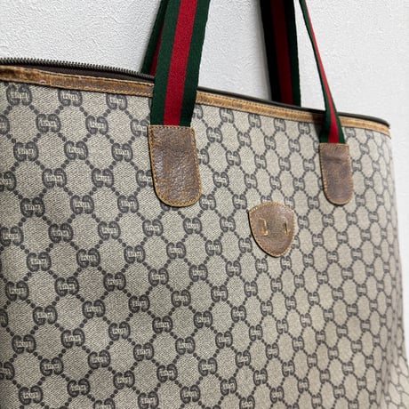 GUCCI PLUS(60-70s) / GG PLUS PVC TOTE BAG