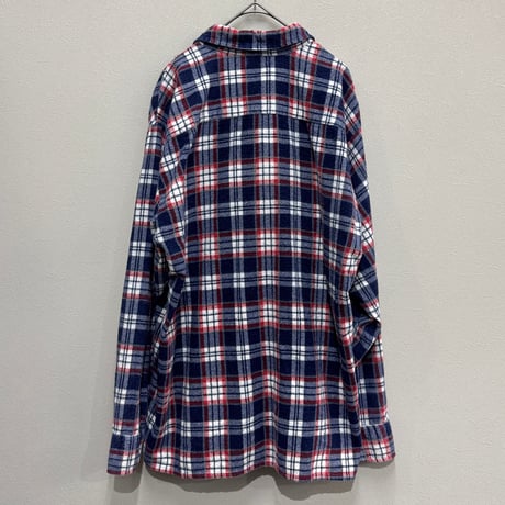 Dickies(80s) / PRINT FLANNEL SHIRT(L)