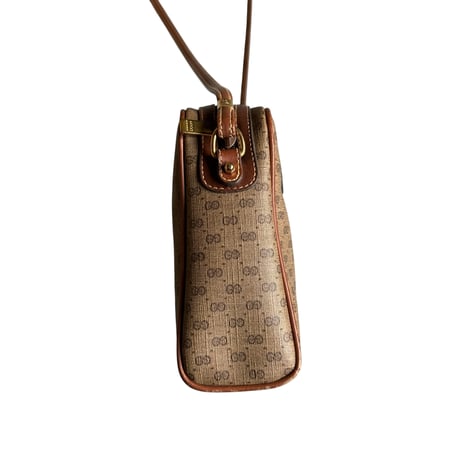 70-80's "GUCCI" GG Shoulder Bag