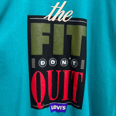 Levi's(90s) / The Fit Don't Quit Tee(XL) USA製