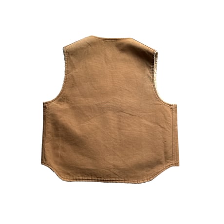 80's "carhartt" 星タグ Duck Boa Vest(XL)
