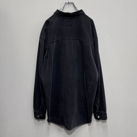 Levi's(90s) / RED TAB - BLACK DENIM SHIRT(XXL)