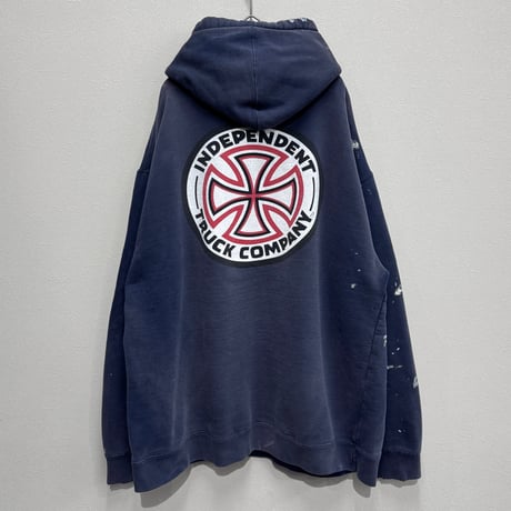 INDEPENDENT(90s) / IRON CROSS LOGO HOODIE(L)