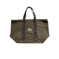"STUSSY" Canvas XL Tote Bag