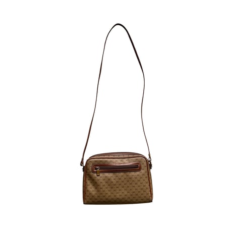 70-80's "GUCCI" GG Shoulder Bag