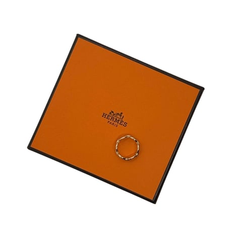 "HERMES" K18 Chaine Chaine d'ancre - Enchainee Ring48 18K(2022)