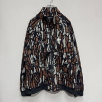 STUSSY / TREE BARK FLEECE JACKET(M)