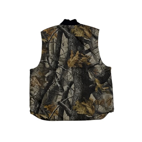 00's USA製 "carhartt" Realtree Duck Vest (L)