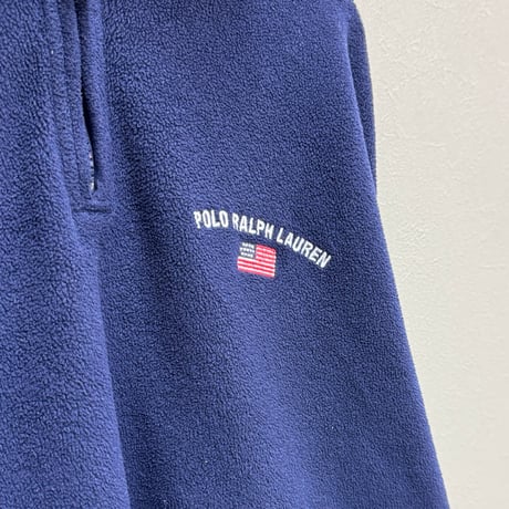POLO by RALPH LAUREN(90s) / HALF ZIP FLEECE(XL)