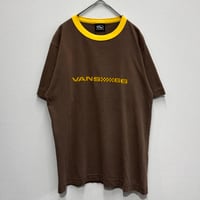 VANS(90-00s) / FLOCK PRINT TEE