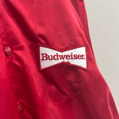 Budweiser(80-90s) / SATIN JACKET / USA製