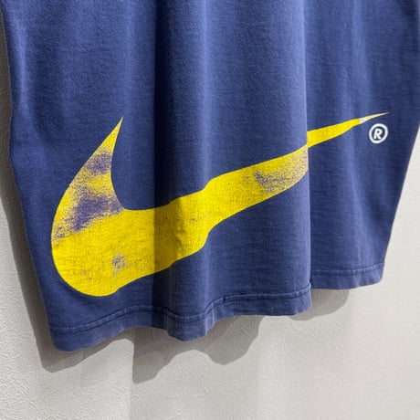 NIKE(90s) / BIG SWOOSH TEE(XL) USA製