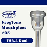 Frogtone 太管ユーフォニアム用マウスピース FA4.2 Dual