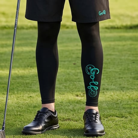 ゴルフウェア パンツ メンズ レギンス S-5L 接触冷感 夏 ゴルフパンツ 大きいサイズ BIG 井戸木鴻樹 BALANCEDESIGN 2026新作 a84