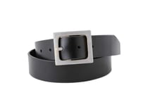 【DRESS HIPPY/ドレスヒッピー】　PLAIN GARRISON BELT　BLACK