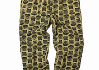 【ViSE CLOTHING/バイスクロージング】　BiKER SKULL Easy Pants　YELLOW