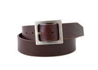 【DRESS HIPPY/ドレスヒッピー】　PLAIN GARRISON BELT　BROWN