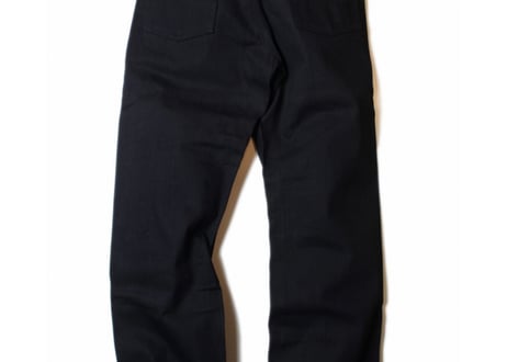 【ViSE CLOTHING/バイスクロージング】　26_LA 5Poket Denim Pant　BLACK