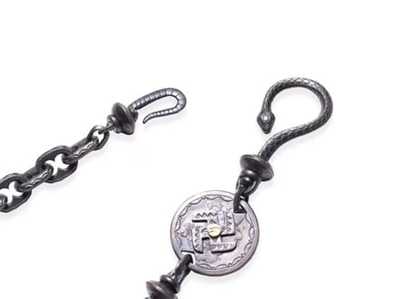 【WEST RIDE/ウエストライド】　SLINGSHOT SWASTIKA WALLET CHAIN
