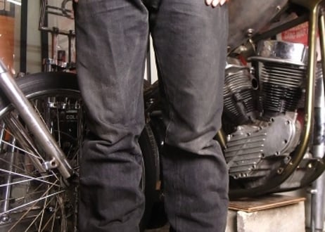 【ViSE CLOTHING/バイスクロージング】　26_LA 5Poket Denim Pant　BLACK