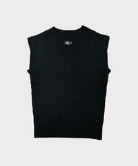 calvin klein wool v-neck vest
